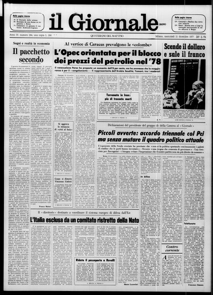 Il giornale nuovo : quotidiano del mattino